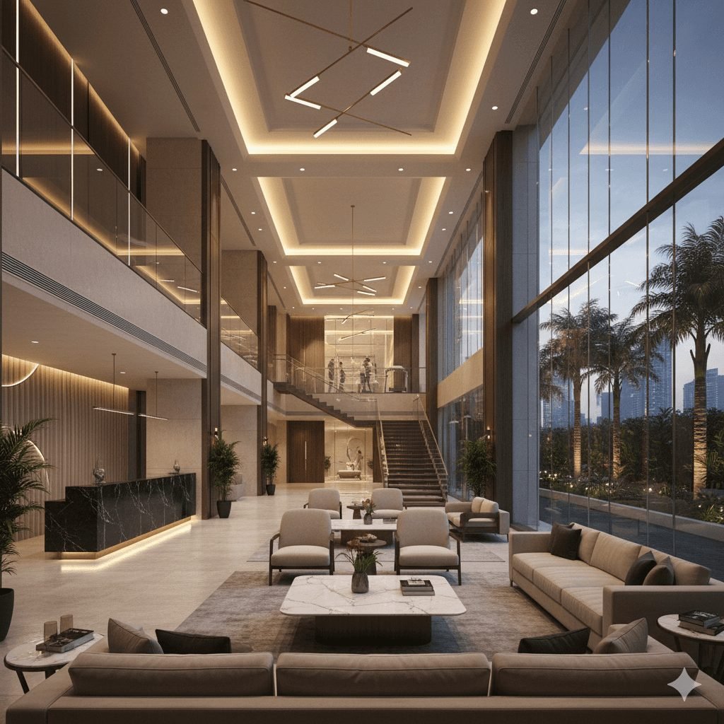 Resident lounge — artist's impression